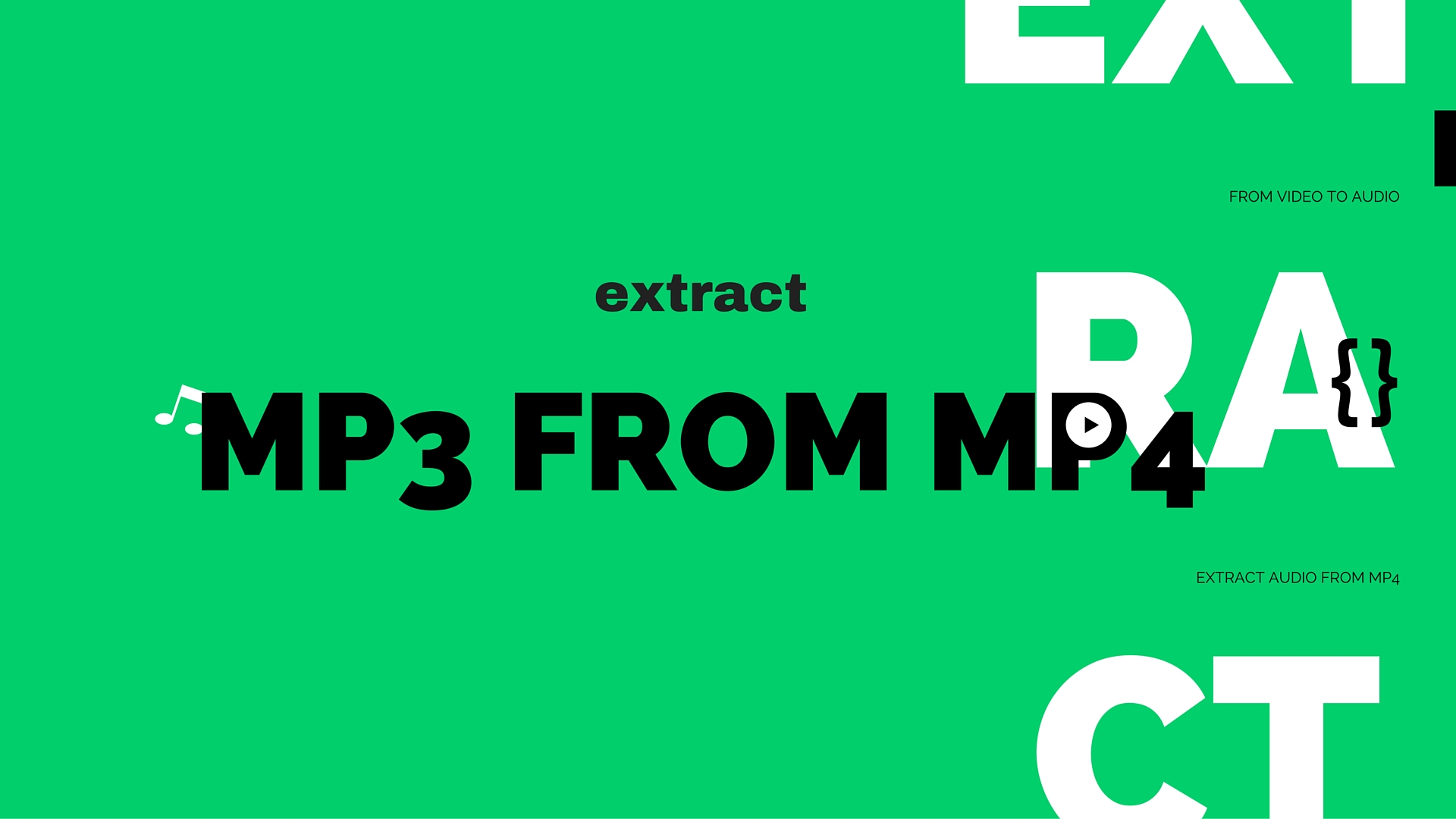 Extract Mp3 From Mp4