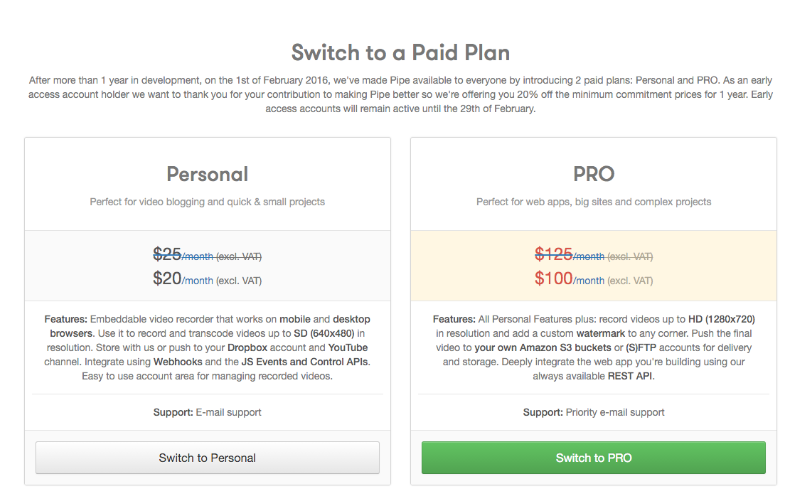 pipe-pricing-plans-now-available