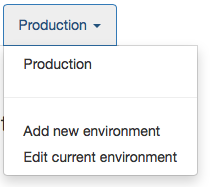 Production environment option in Pipe