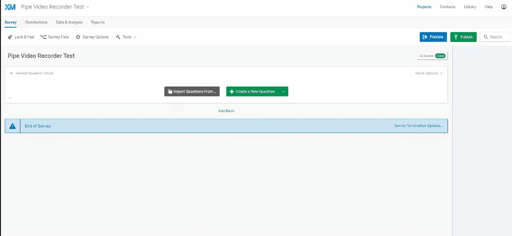 Adding the Pipe Video Recorder Client in the Header