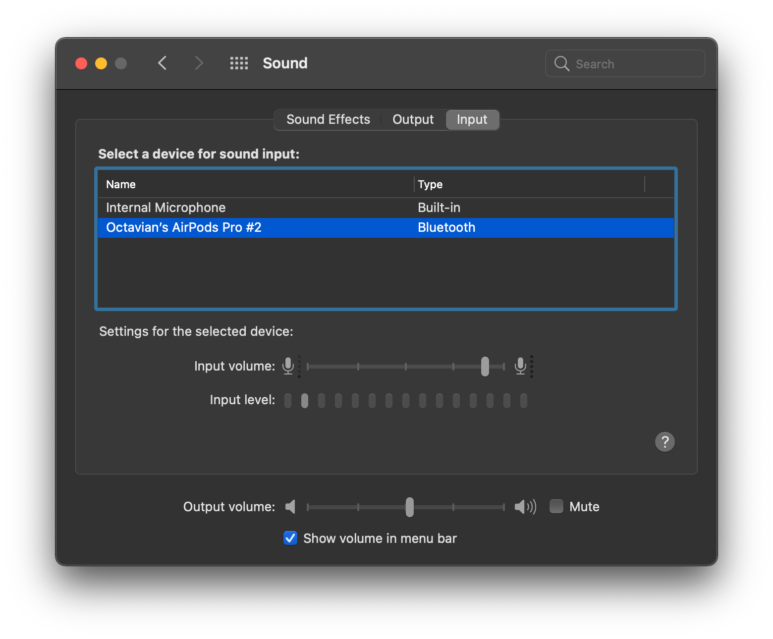 safari browser audio settings