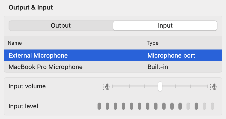 Building the Best Camera & Microphone Selector