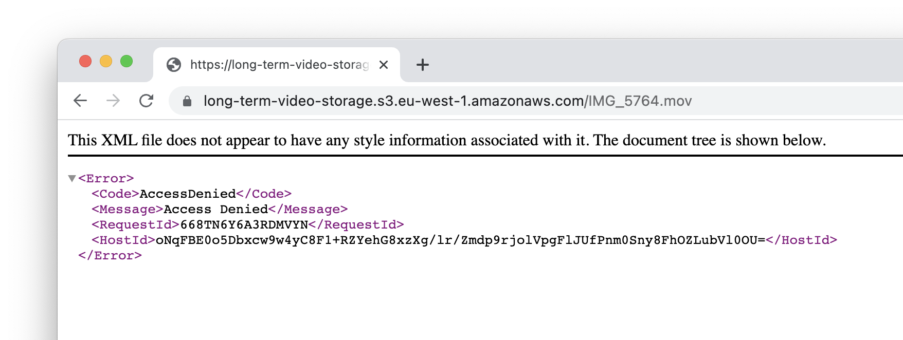 Amazon S3 Object URLs