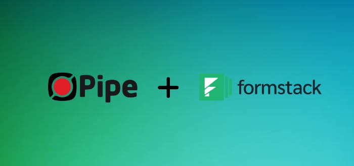 How to Integrate Pipe Recorder with Formstack's V4 Form Builder