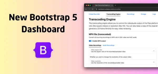 New Bootstrap 5 based account dashboard
