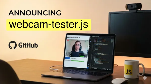 webcam-tester.js announcement hero image