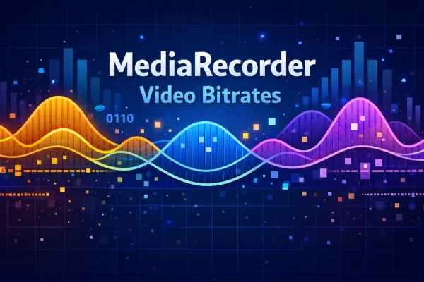 MediaStream Recording API Video Bitrates