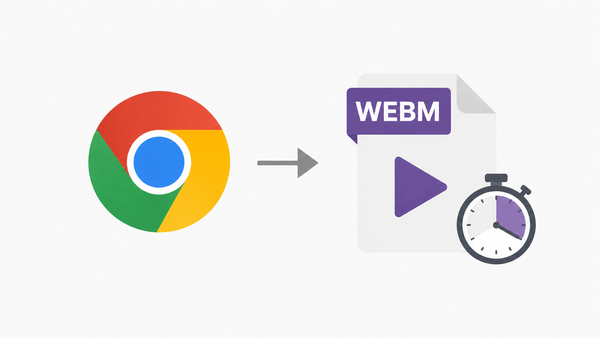 Duration in WebM Videos Produced by Chrome